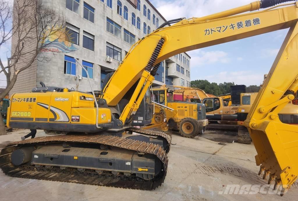 Kobelco SK 200 Vikšriniai ekskavatoriai