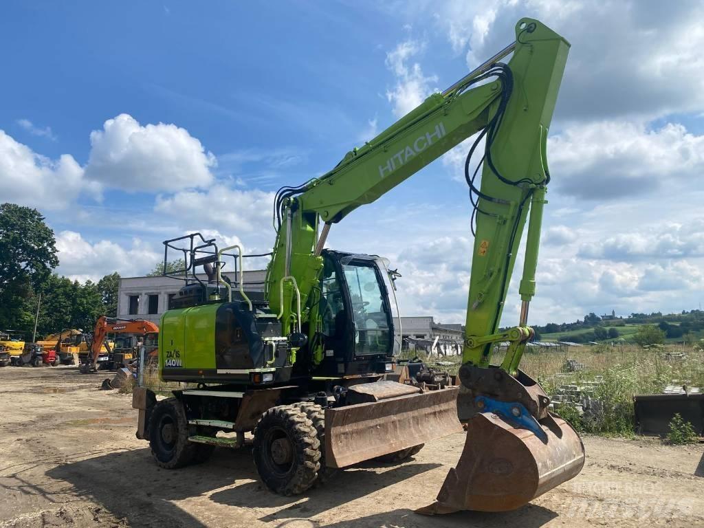 Hitachi ZX 145 W-6 Ratiniai ekskavatoriai
