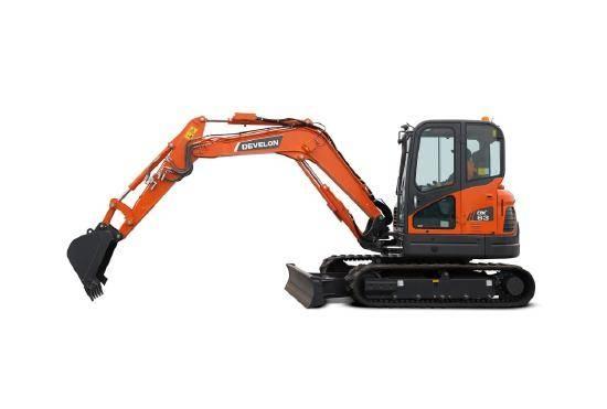 Develon DX 63-3 Mini ekskavatoriai < 7 t