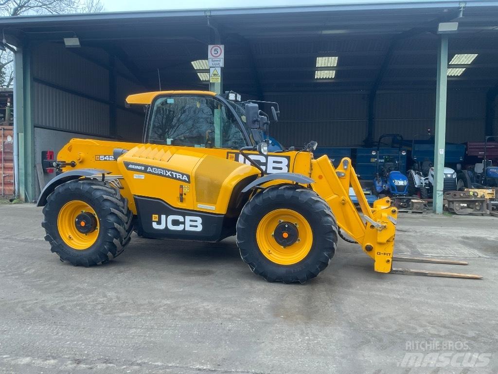 JCB 542-70 Agri Teleskopiniai krautuvai žemės ūkiui