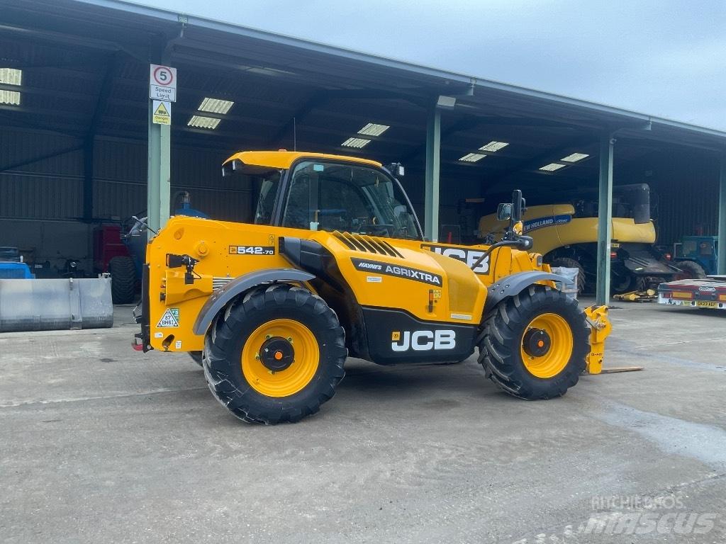 JCB 542-70 Agri Teleskopiniai krautuvai žemės ūkiui