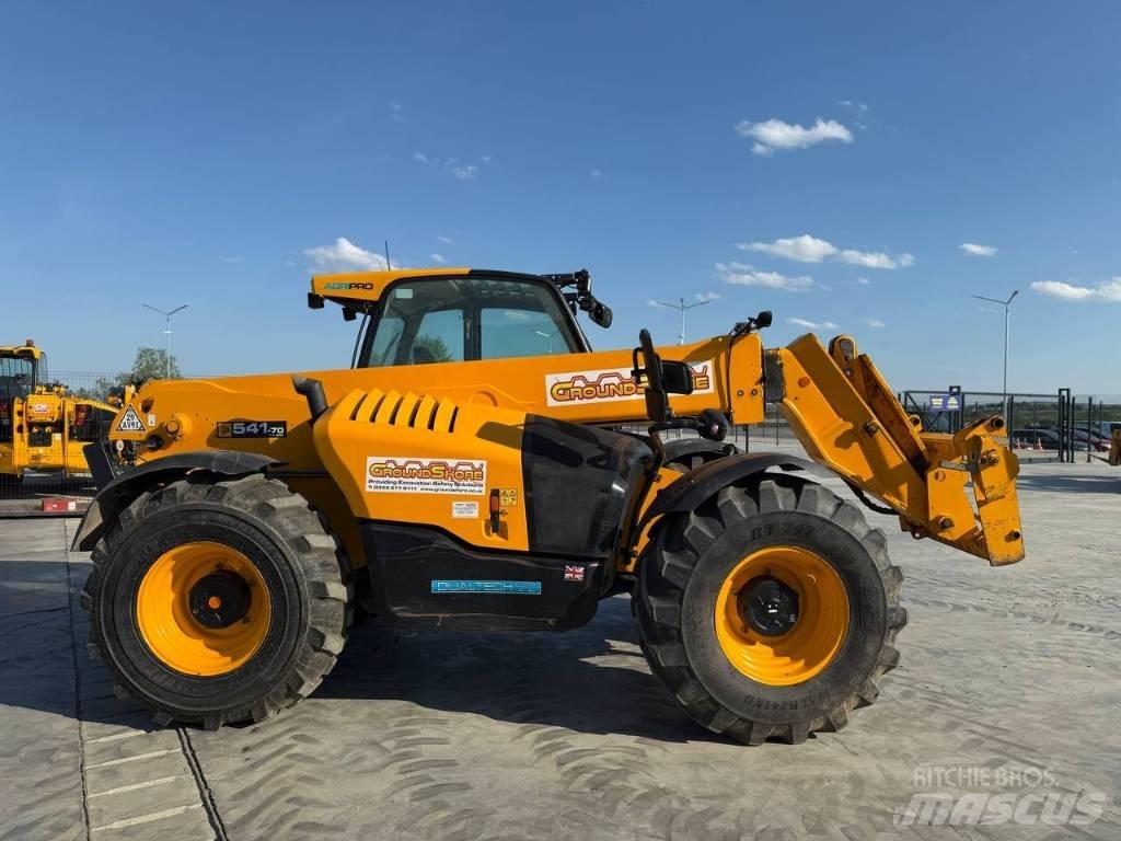 JCB 541-70 Agri Teleskopiniai krautuvai žemės ūkiui