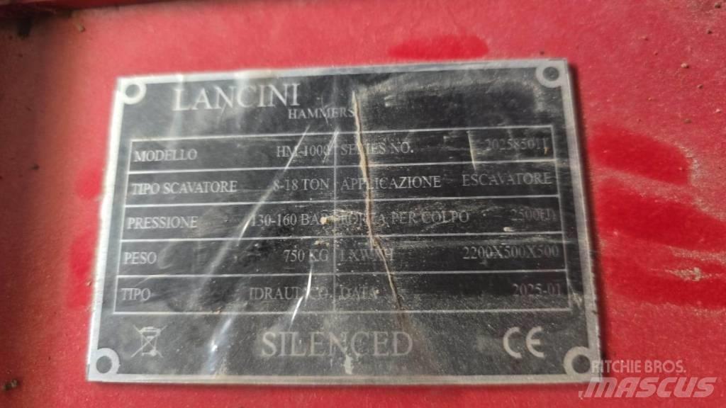  LANCINI HM-1000 Kiti naudoti statybos komponentai