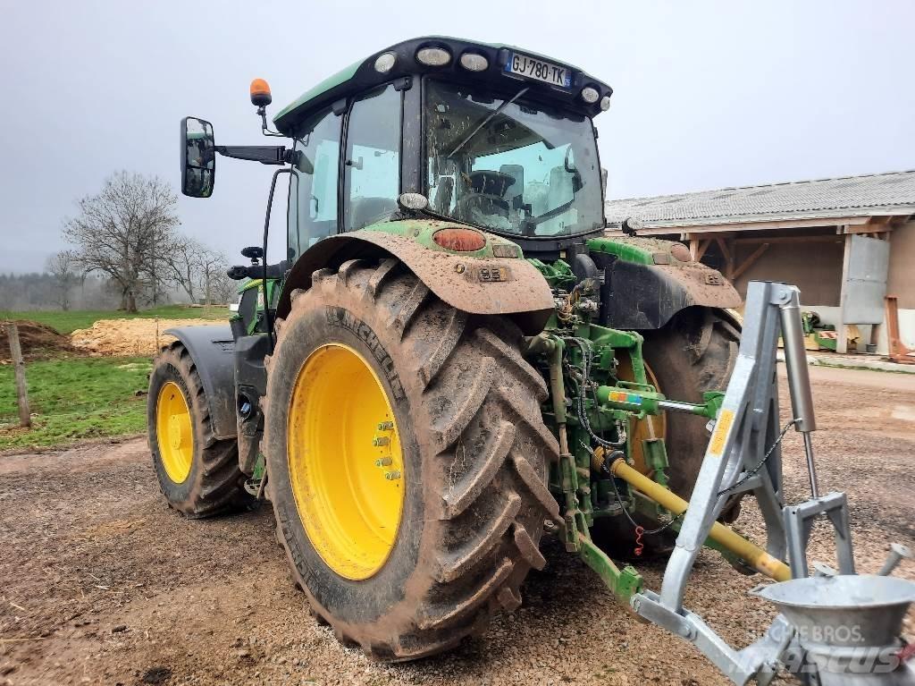 John Deere 6R155 Traktoriai