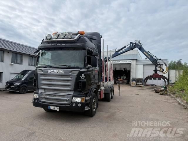 Scania R 560 Miškovežių vilkikai