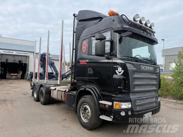 Scania R 560 Miškovežių vilkikai