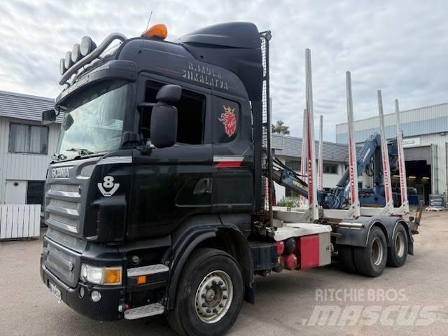 Scania R 560 Miškovežių vilkikai