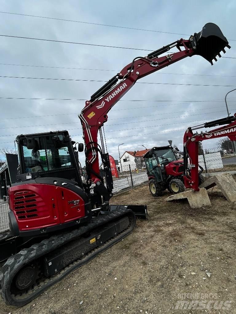 Yanmar Vio 57 Mini ekskavatoriai < 7 t
