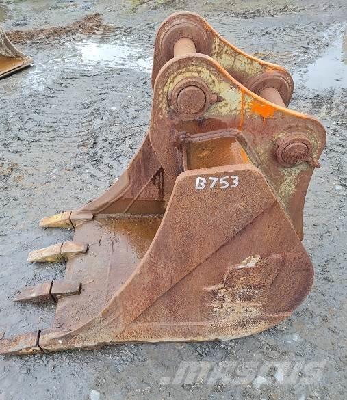  3' BUCKET, 80mm PINS Kaušai