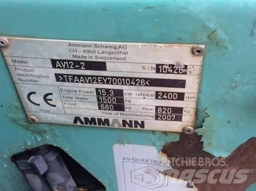 Ammann AV12-2 Porinių būgnų volai