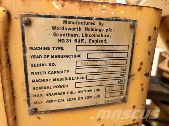 Barford SX6000 Statybiniai savivarčiai sunkvežimiai