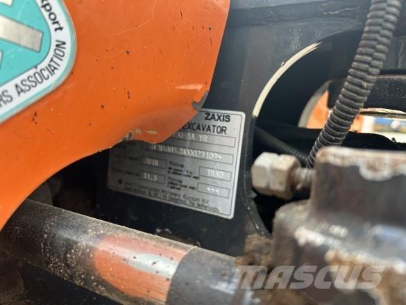 Hitachi ZX19U Statyba - Kita