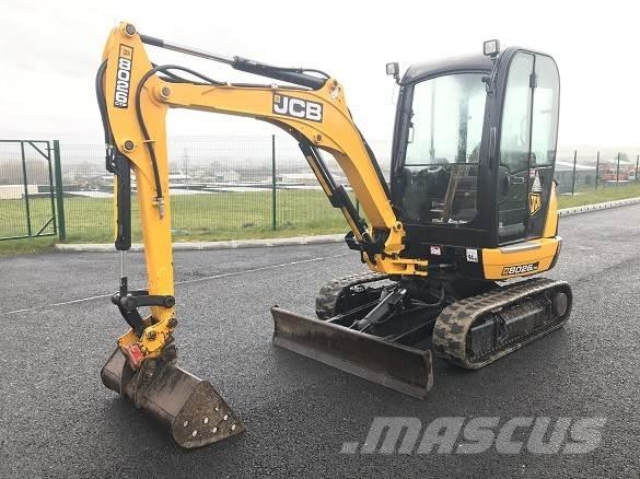JCB 8026 CTS Statyba - Kita