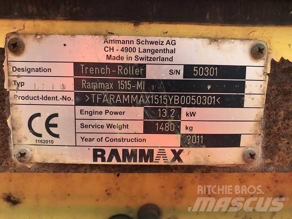 Rammax 1515 MI Porinių būgnų volai