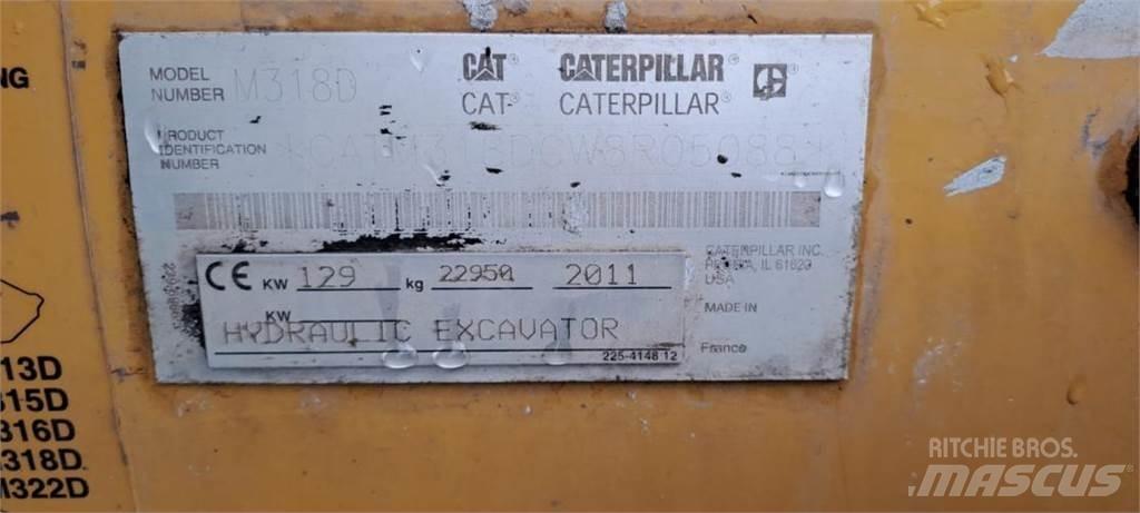 CAT M318D Statyba - Kita