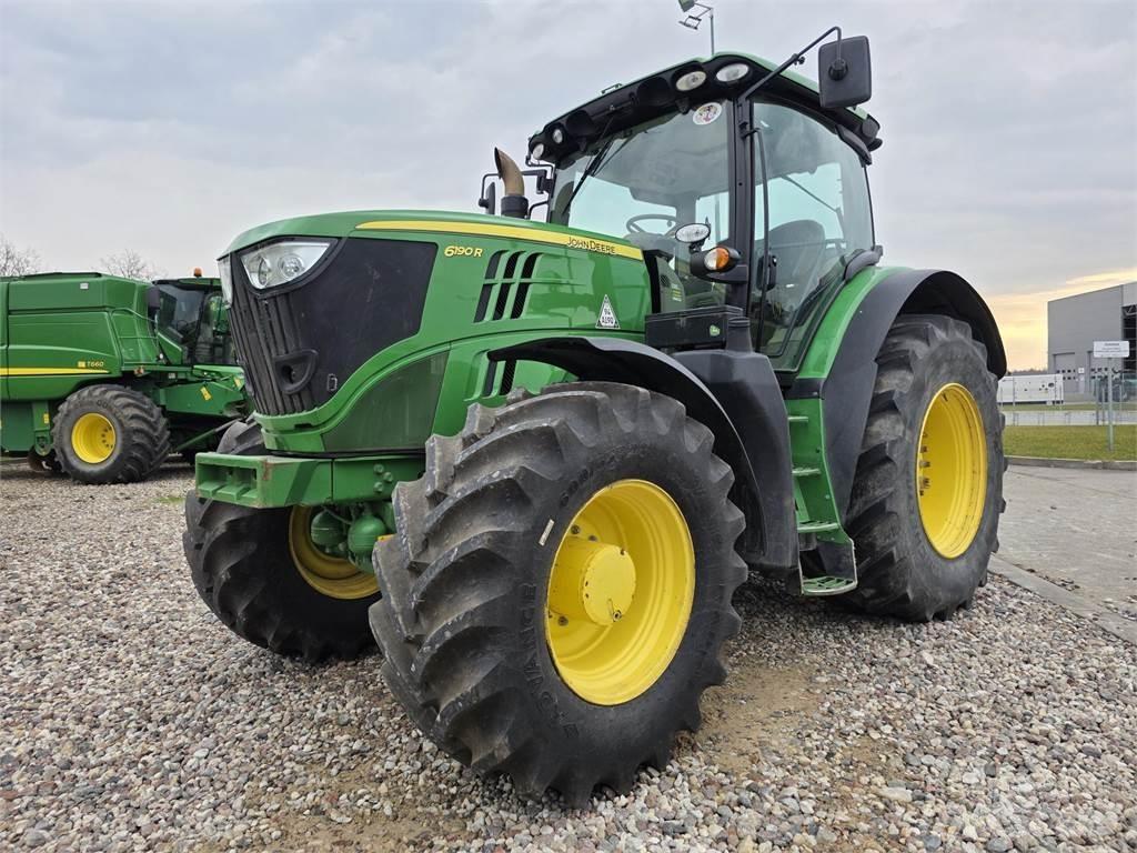 John Deere 6190R Traktoriai