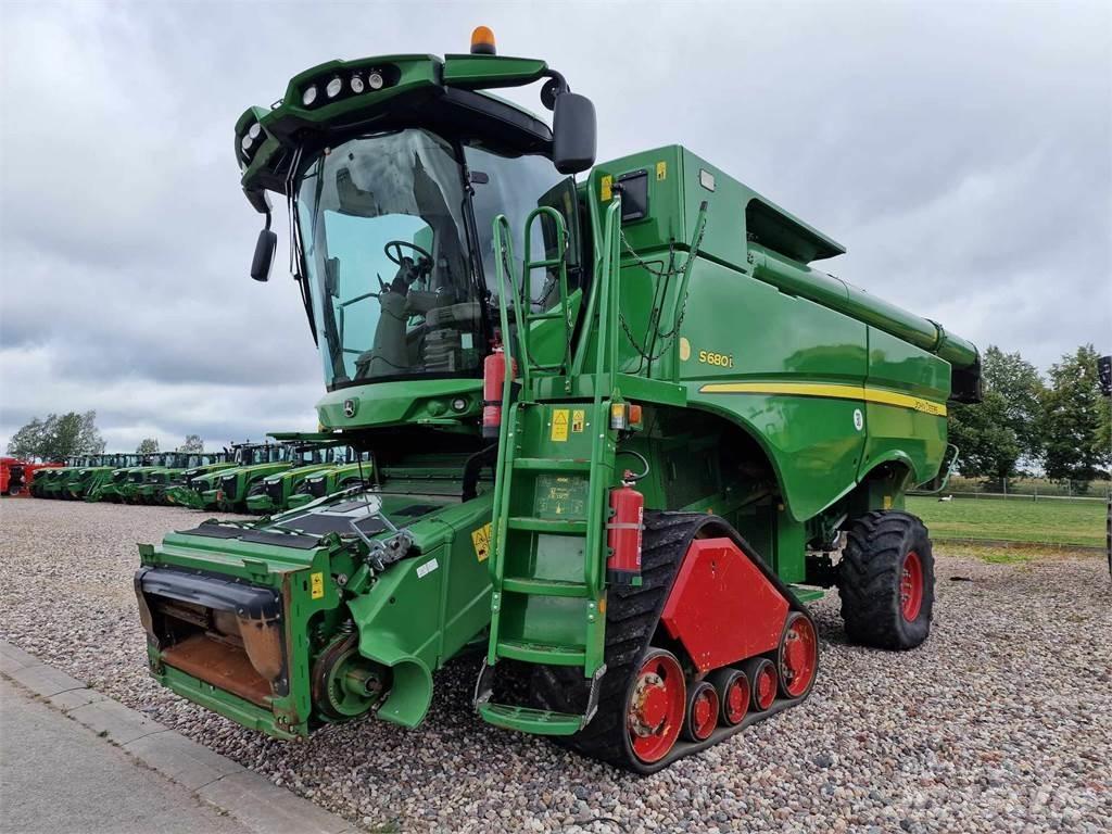 John Deere S680 Derliaus nuėmimo kombainai