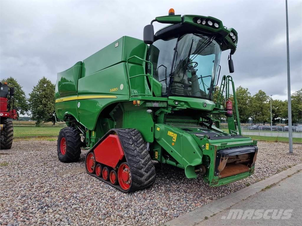 John Deere S680 Derliaus nuėmimo kombainai