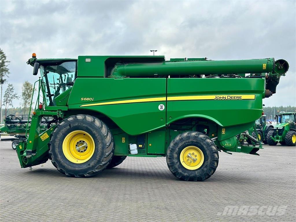 John Deere S680i Derliaus nuėmimo kombainai