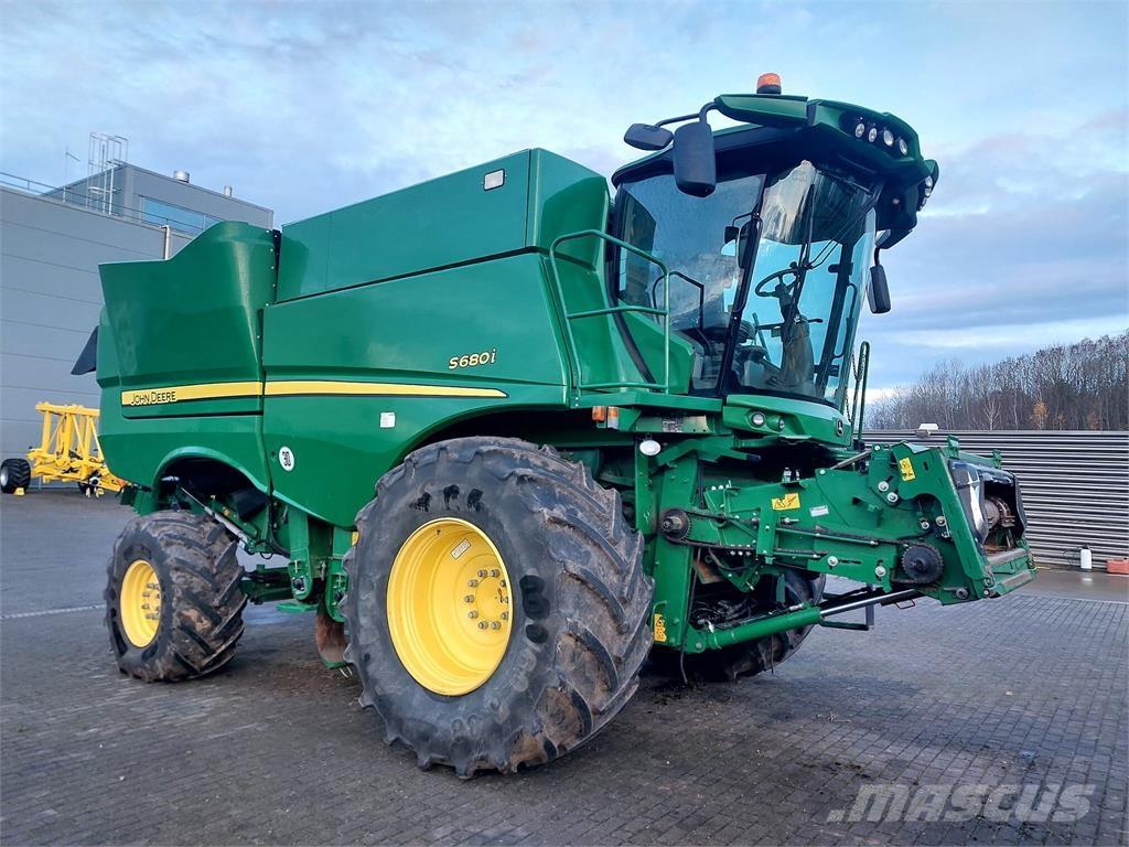 John Deere S680i Derliaus nuėmimo kombainai