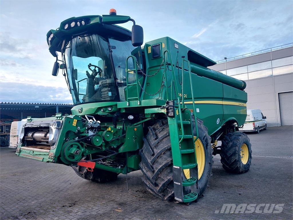 John Deere S680i Derliaus nuėmimo kombainai
