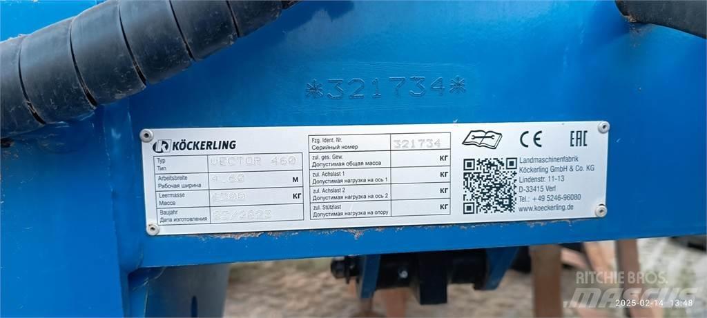 Köckerling VECTOR 460 Dirvos paruošimo vynuogynams technika