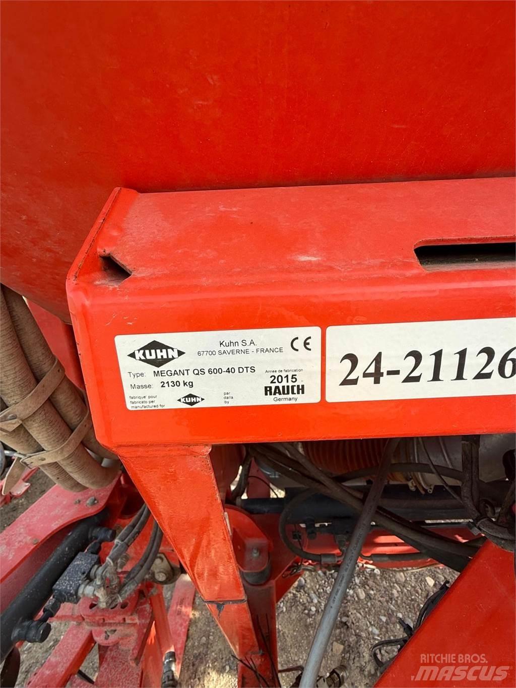 Kuhn MEGANT 600 Šakiniai krautuvai - Kita