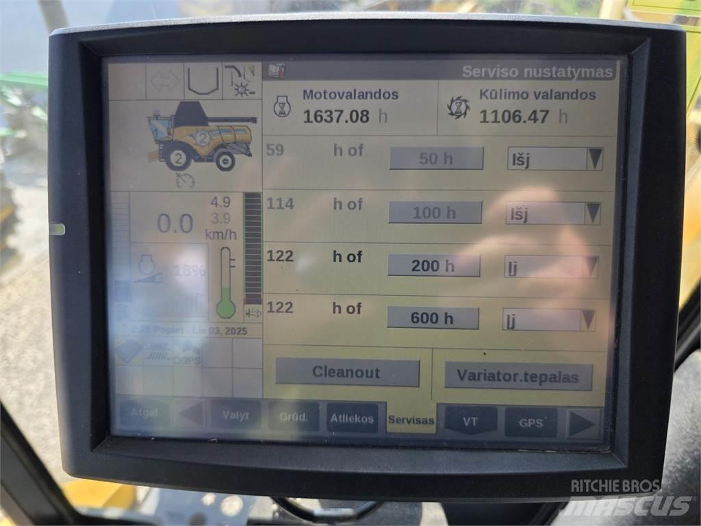 New Holland CX8.80 Derliaus nuėmimo kombainai