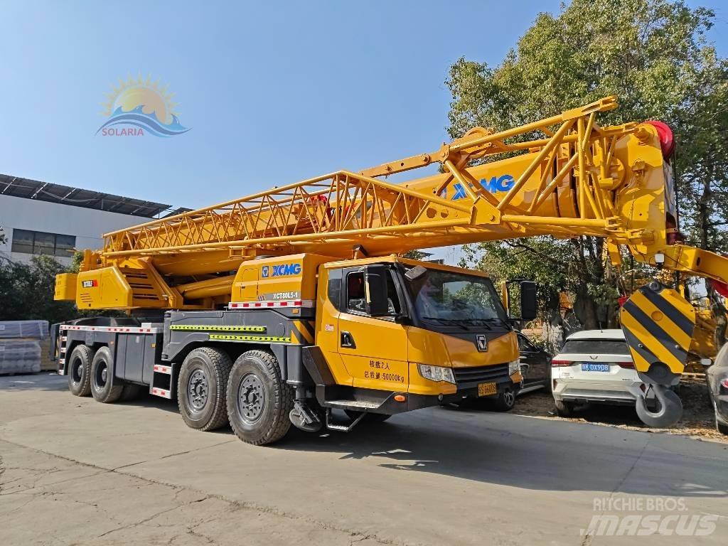 XCMG XCT 80L5 Neapdoroto reljefo kranai