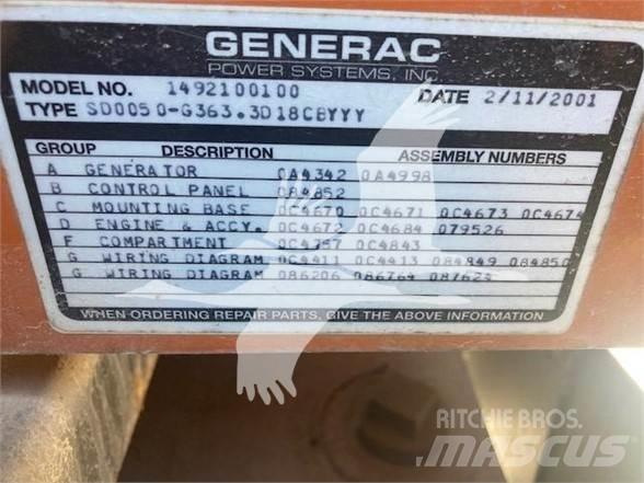 Generac SD050 Dujų generatoriai