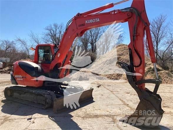Kubota KX080-3 Vikšriniai ekskavatoriai