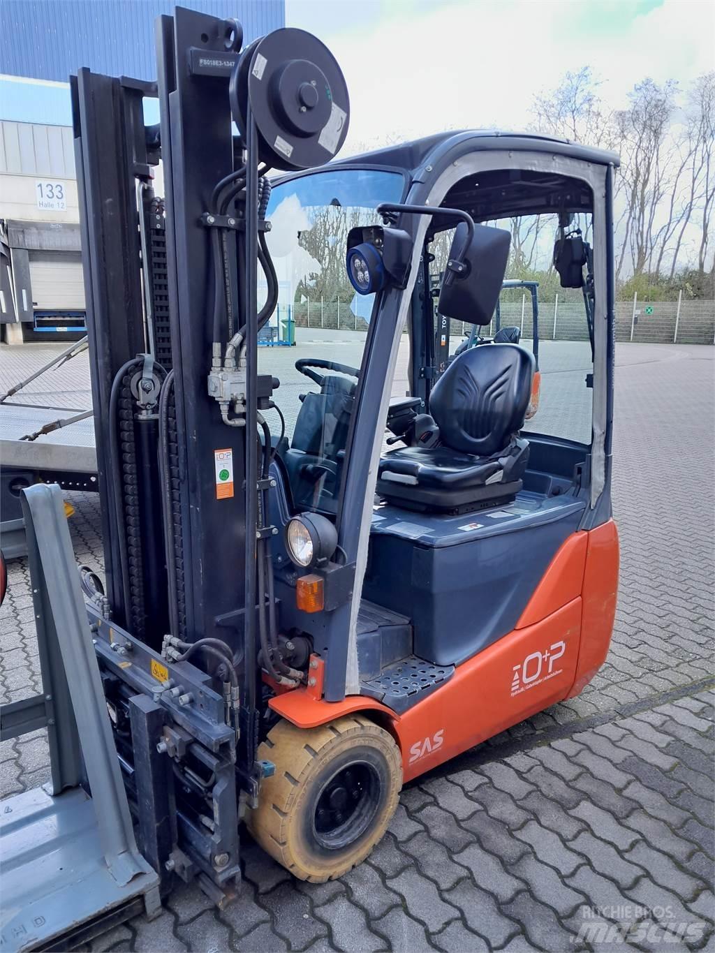 Toyota 8FBEKT18 Elektriniai šakiniai krautuvai
