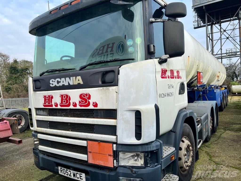 Scania R 124 L 420 Naudoti vilkikai