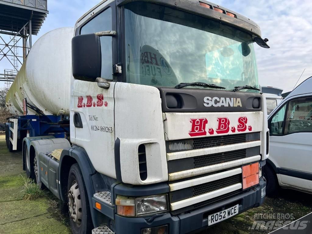Scania R 124 L 420 Naudoti vilkikai