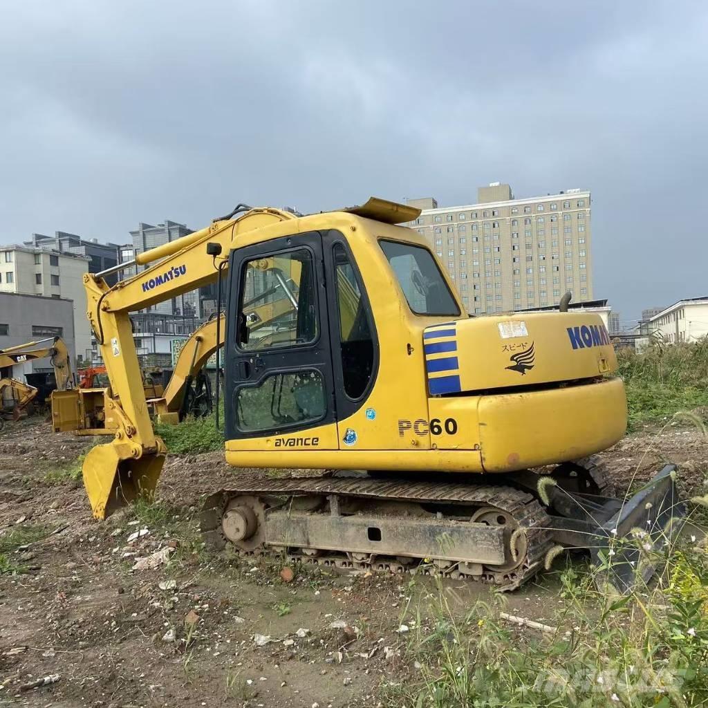 Komatsu PC 60-7 Vikšriniai ekskavatoriai