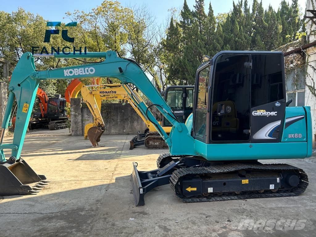 Kobelco SK 60 Vikšriniai ekskavatoriai