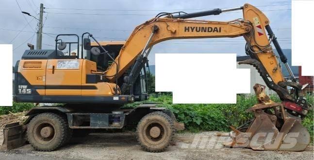 Hyundai HW 145 Ratiniai ekskavatoriai