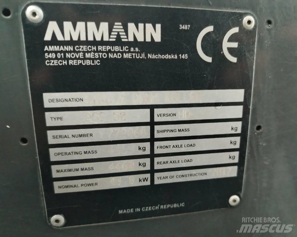 Ammann ASC 50 Vieno būgno volai