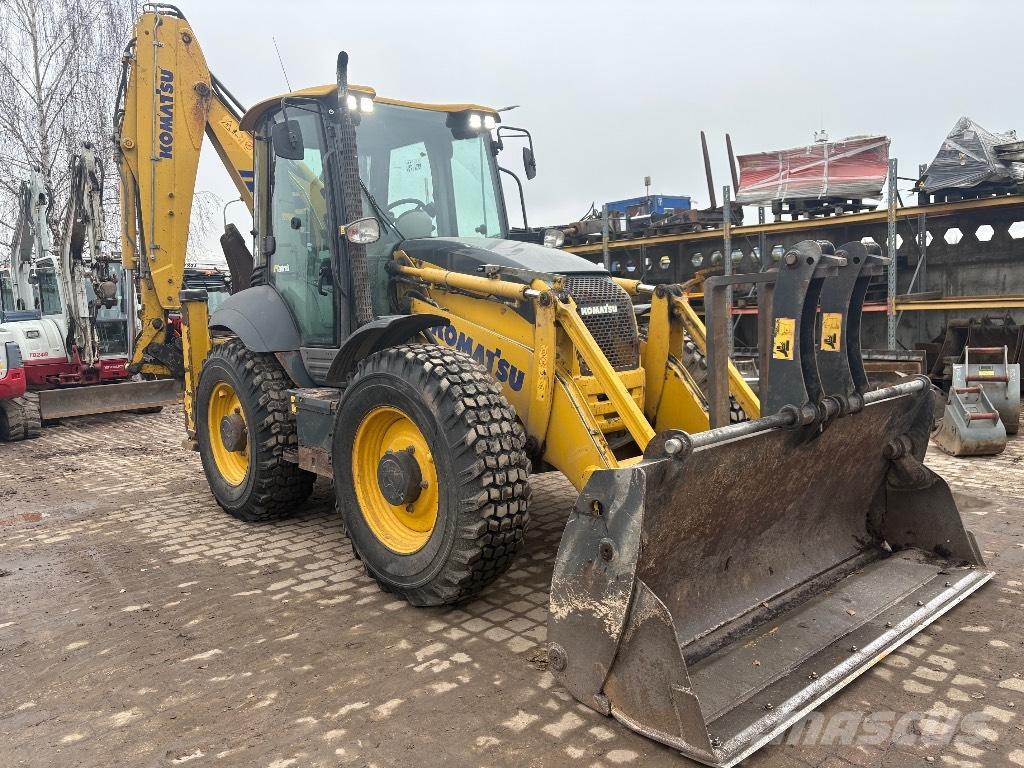 Komatsu WB 97 S Ekskavatoriniai krautuvai