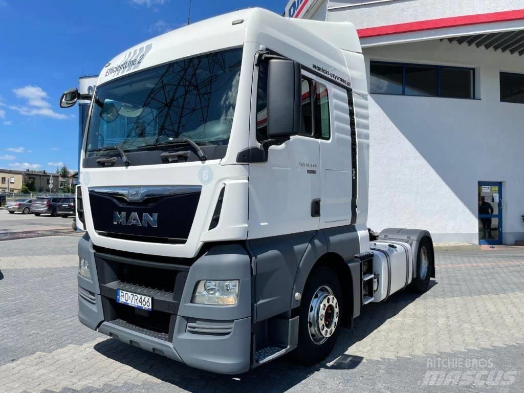MAN TGX 18.440 Naudoti vilkikai