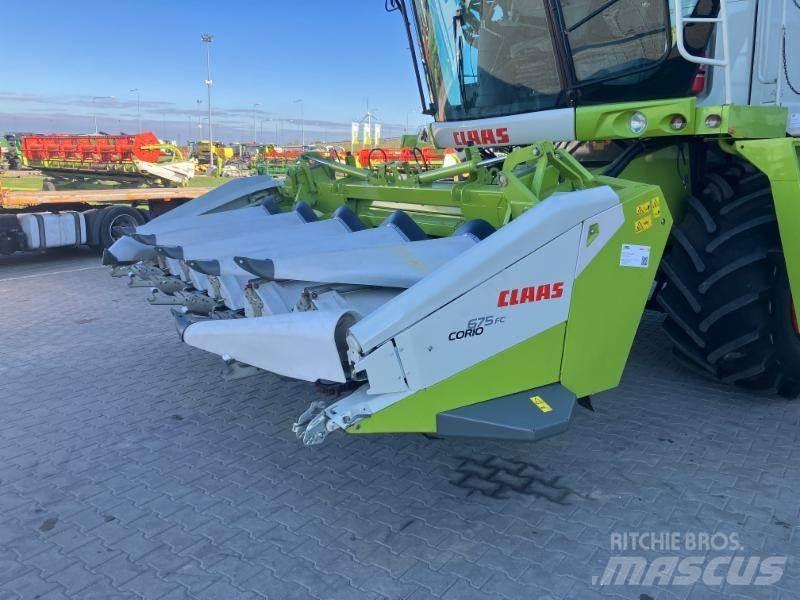 CLAAS CORIO 675 FC Derliaus nuėmimo kombainų galvos