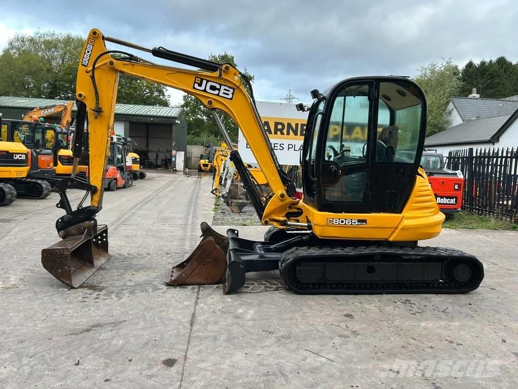 JCB 8065 RTS Mini ekskavatoriai < 7 t