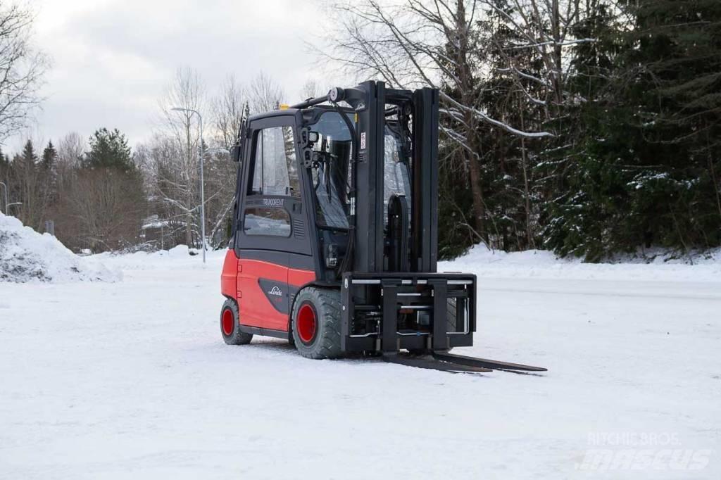 Linde E 35 Elektriniai šakiniai krautuvai