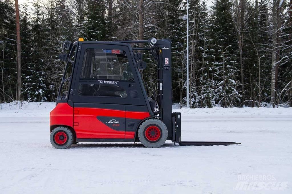 Linde E 35 Elektriniai šakiniai krautuvai
