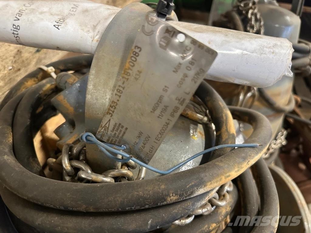 Flygt 3153 Vandens siurbliai