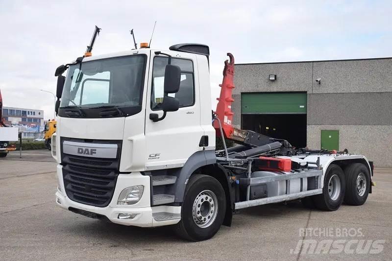 DAF CF 460 Sunkvežimiai su keliamuoju kabliu