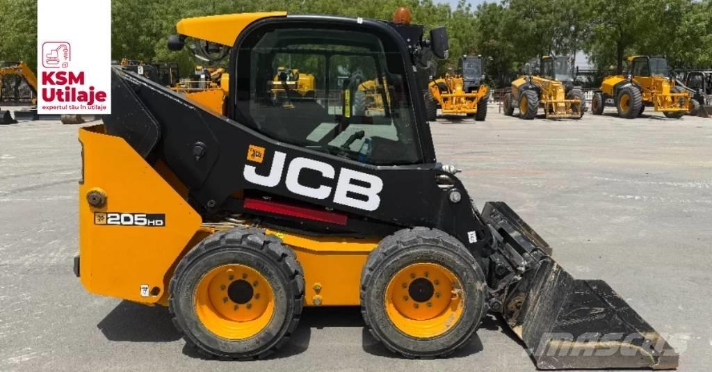 JCB 205 Krautuvai su šoniniu pasukimu
