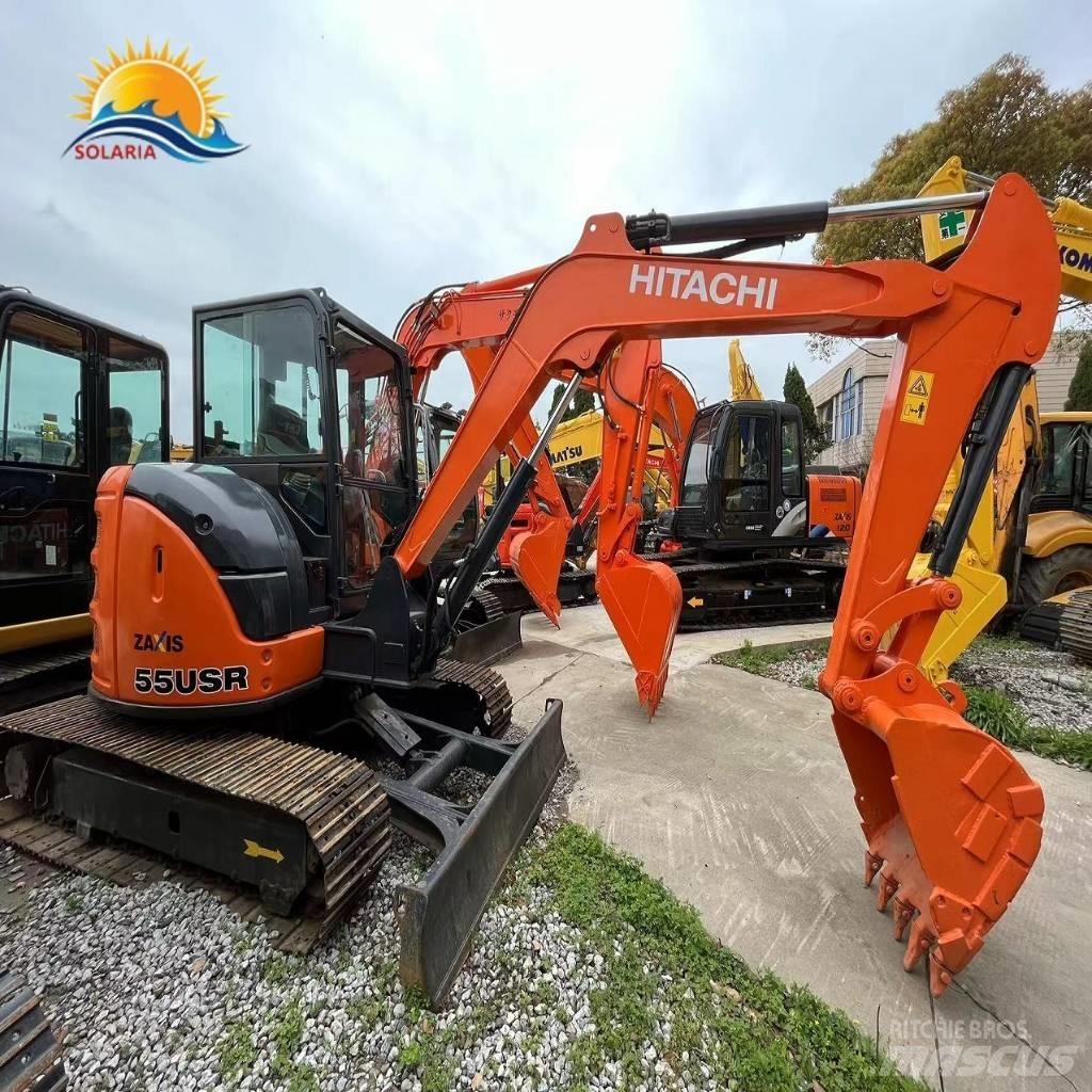 Hitachi zx55USR Mini ekskavatoriai < 7 t