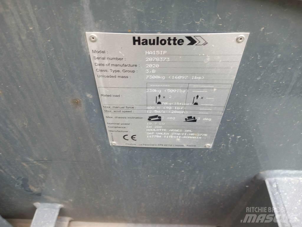 Haulotte HA 15 IP Alkūniniai keltuvai