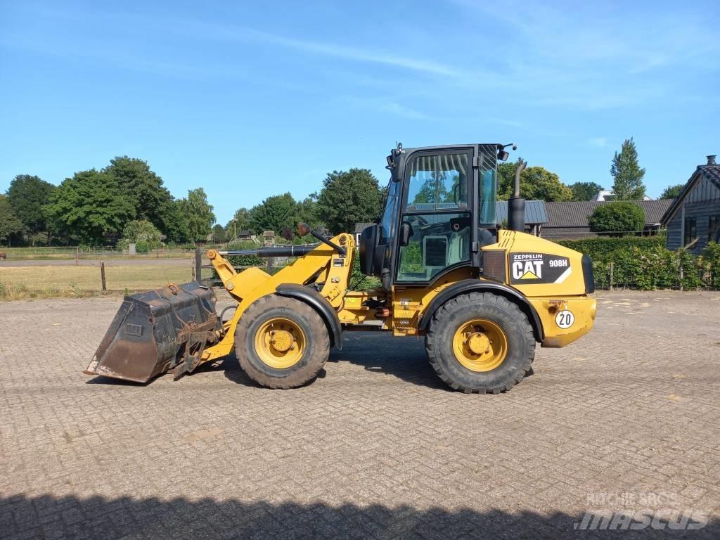 CAT 908 H Naudoti ratiniai krautuvai